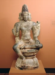 Shiva als Mahesha of Brahma